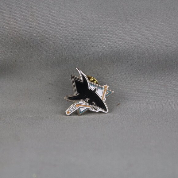 San Jose Sharks Pin - Original Logo by Ace - Stamped Pin - Picture 3 of 3